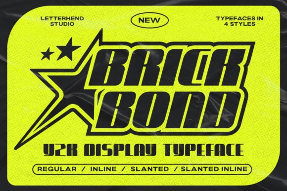 Brick Bond: The Y2K Display Font That Commands Attention