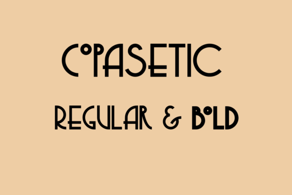 Copasetic: Retro Sans Serif for Modern Branding