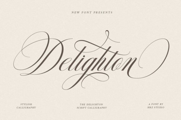 Delighton Script: A Modern Take on Classic Calligraphy