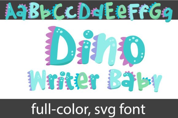 Dino Writer Baby: A Playful Font for Modern Creators