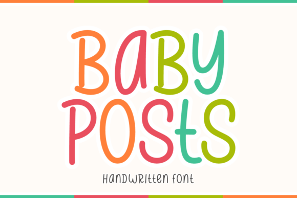 Discover the Allure of Baby Posts Font for Your Creative Projects