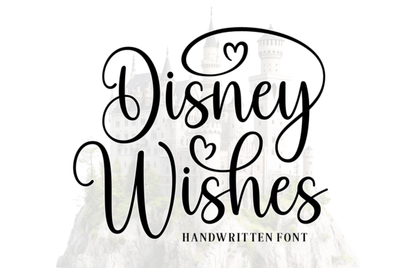 Disney Wishes: A Font That Whispers Magic