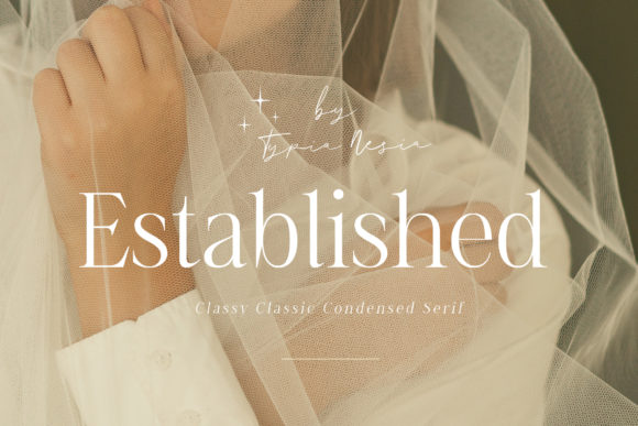 Established: A Serif Font for Modern Luxury Brands