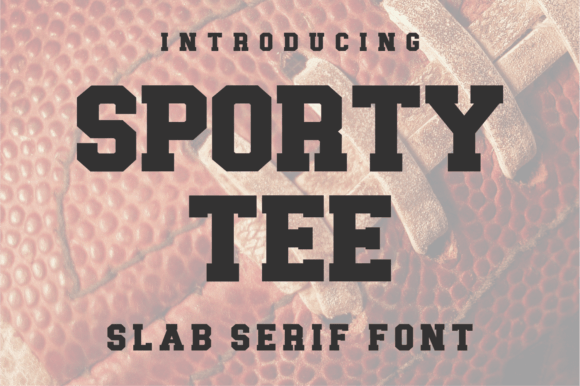 JP Sporty Tee: A Slab Serif That Commands Attention