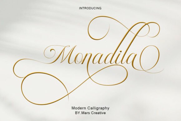 Monadila: Where Modern Calligraphy Meets Timeless Elegance
