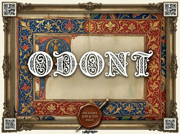 Odont: A Bold Typeface for Maximum Impact