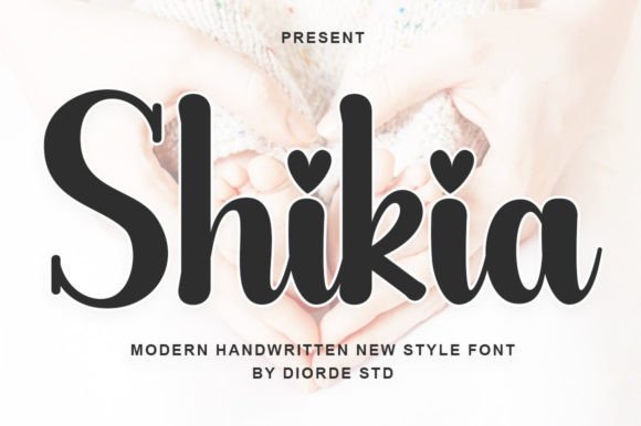 Shikia: The Friendly Handwritten Font for Modern Creators