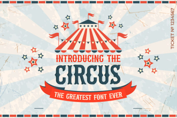 Unleash Joyful Creativity with The Circus Font