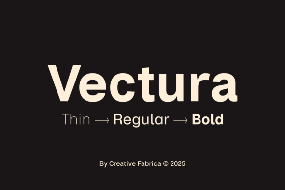 Vectura: The Modern Sans Serif for Clean Design